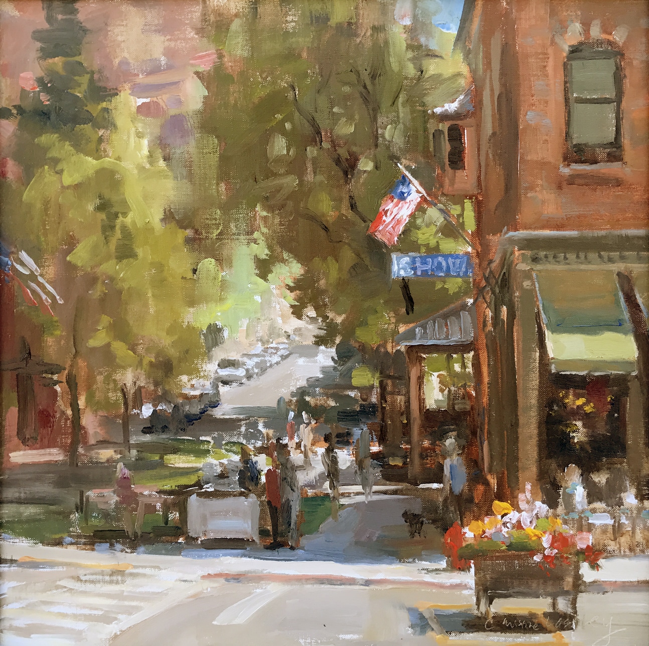 Past workshop: Plein Air Painting with Water Mixable Oil – June 3