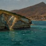 Painting on Location > "Chalk Cliffs" by Don Demers