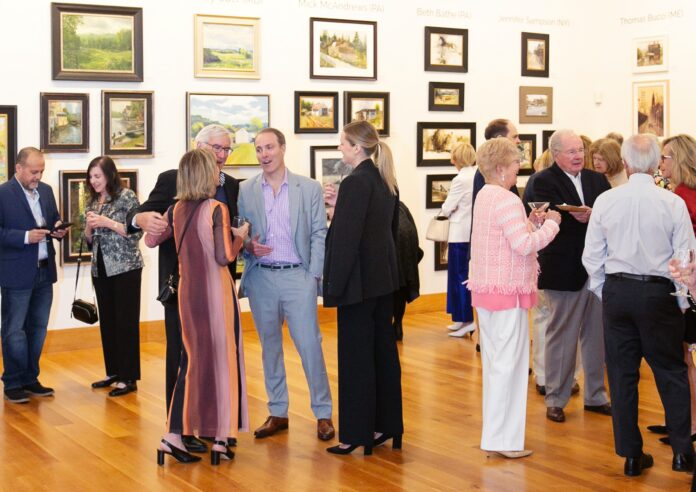 From the Collectors Preview at Wayne Art Center's Plein Air Festival