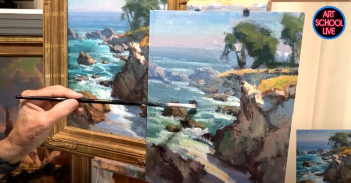 how to paint landscapes en plein air