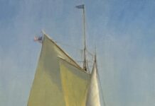 PleinAir Salon - Mark Daly, “The Schooner Stephen Taber,” Oil, 24x18 in.