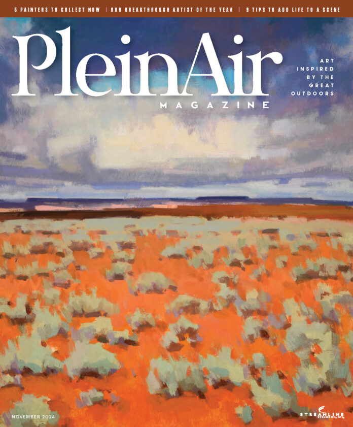 PleinAir Magazine cover OctNov 2024