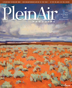 PleinAir Magazine cover OctNov 2024